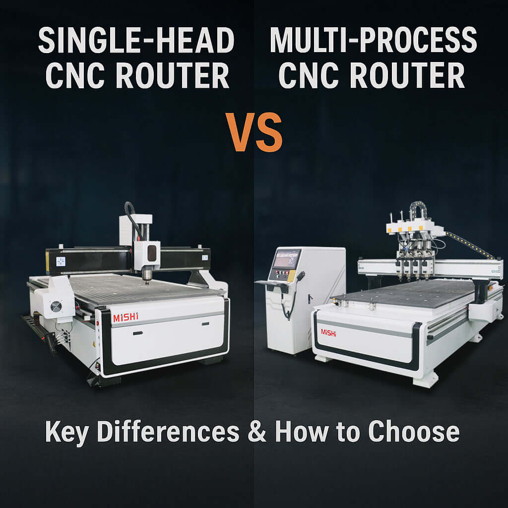 Single-Head CNC Router vs. Multi-Process CNC Router: Key Differences and How to Choose