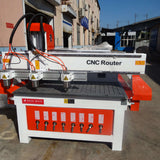 Precision Multi-Head 4-Axis CNC Router for 3D Woodwork and Mass Production