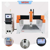 High-Precision CNC Router for 3D Foam Engraving and EPS Carving with High Z Axis, suitable for automotive molds and musical instruments.