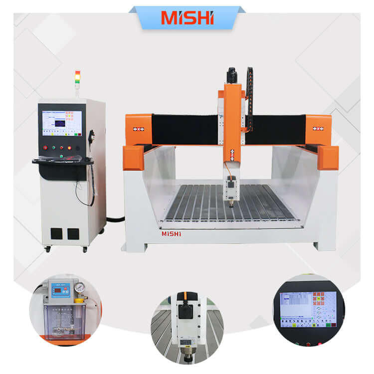 High-Precision CNC Router for 3D Foam Engraving and EPS Carving with High Z Axis, suitable for automotive molds and musical instruments.
