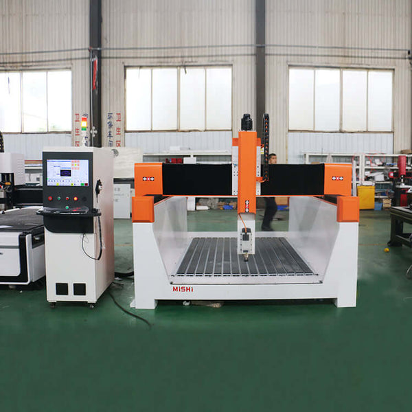 High-Precision CNC Router for Foam and 3D Engraving in industrial setting