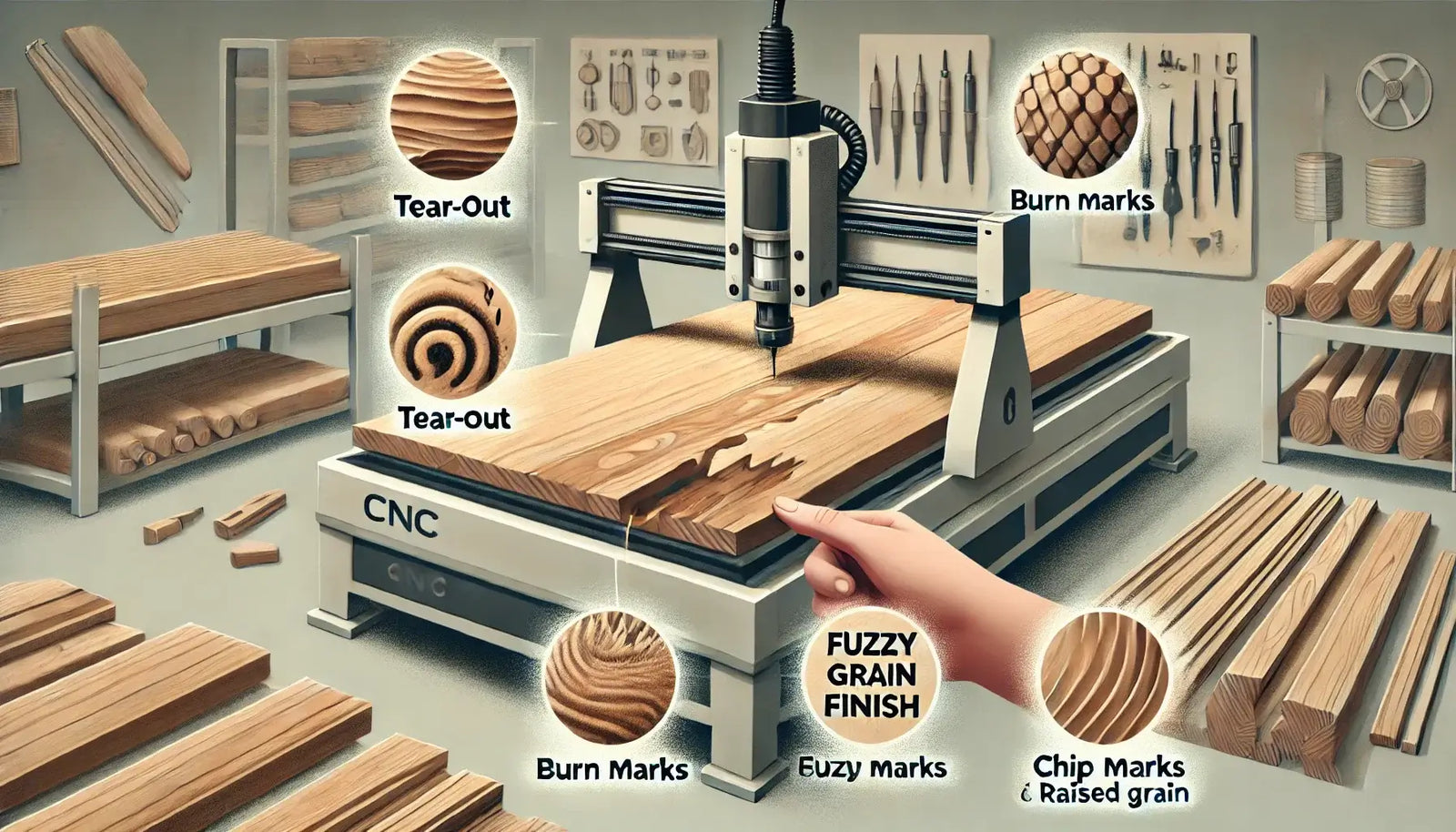 CNC Wood Router: 5 Common Issues and How to Fix Them