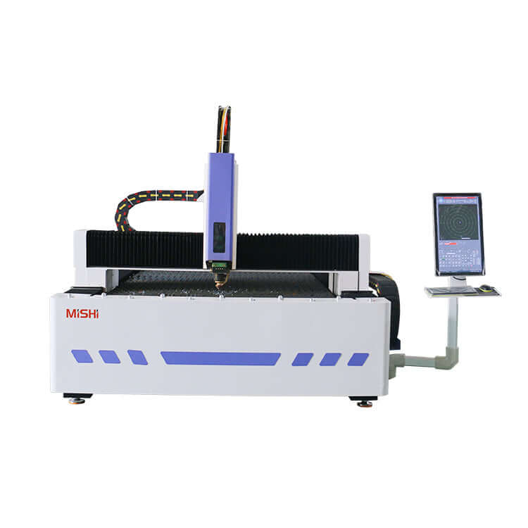 High-precision laser cutting machine with digital display and advanced cutting technology for industrial applications.
