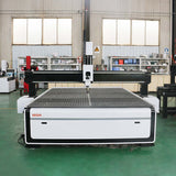 High-Speed Single Head CNC Router for engraving and cutting in advertising industry workshop.