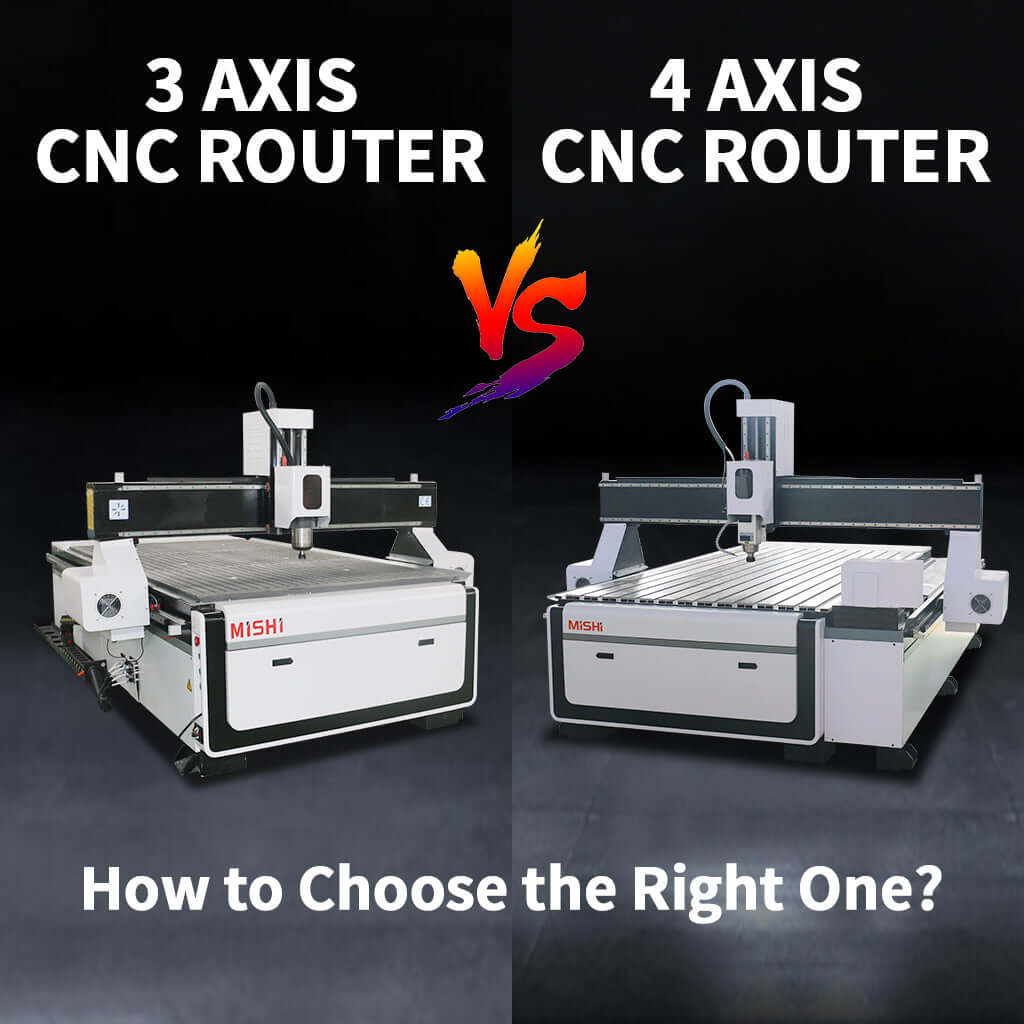 3 Axis vs. 4 Axis CNC Router: How to Choose the Right One?
