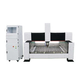 CNC machine with control unit for precision cutting and milling tasks