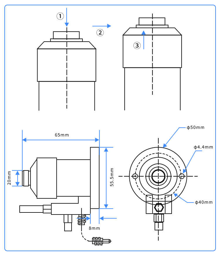CNC Tool Setter with Wiring