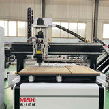 High-performance ATC CNC router for furniture and cabinet making, ideal for cutting, engraving, and drilling wood and composite materials.