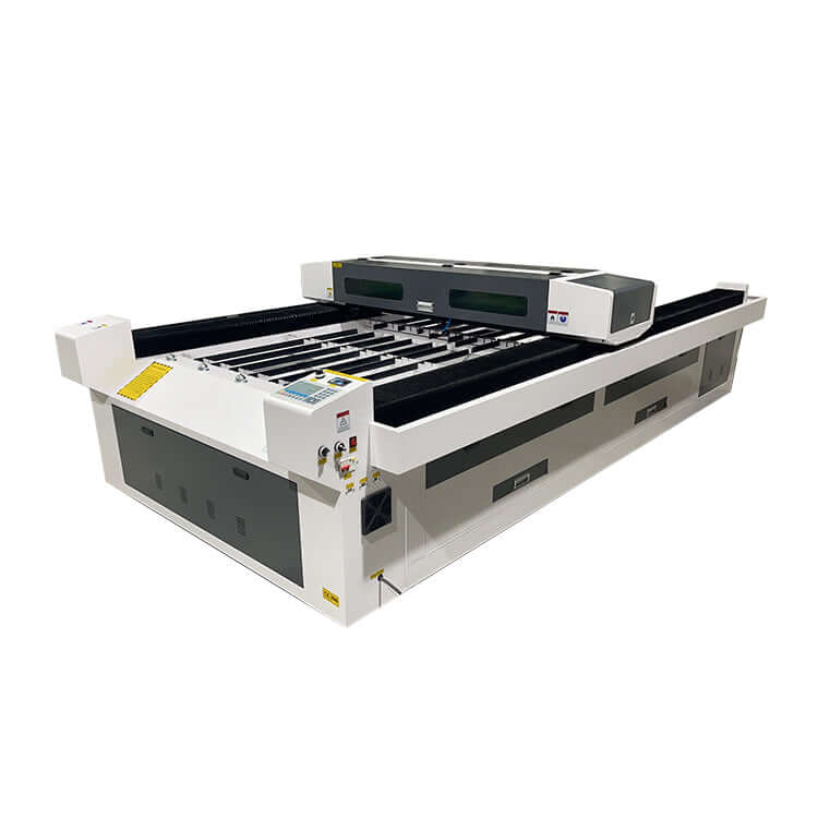 CO2 laser engraving machine for cutting wood, acrylic, MDF, metal; high precision and power for diverse industries.