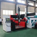 Customized 5 Axis CNC Router in an industrial workshop setting for advanced precision cutting operations.