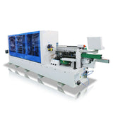 Precision automatic edge banding machine for furniture with imported motors and high-quality components.
