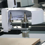 Close-up of Auto-Loading ATC CNC Router for efficient furniture production with auto-feeding system.
