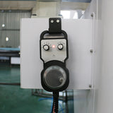 Close-up of control panel on a High-Precision Mini ATC CNC Router with Disc Tool Changer.