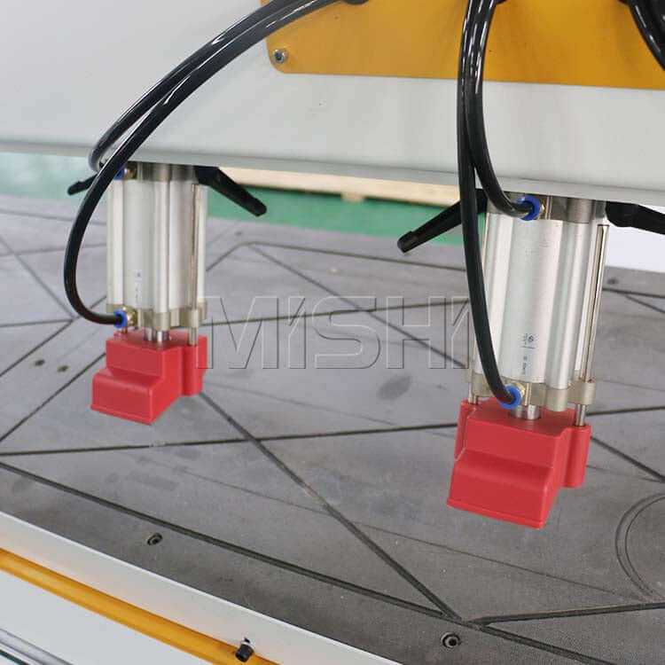 Precision CNC side hole drilling machine with imported motors for furniture production, featuring stable performance and high speed efficiency.