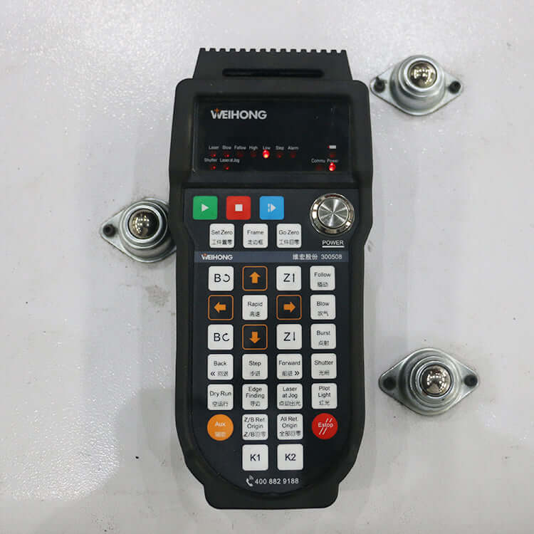 WeiHong CNC controller with buttons and LED display for precision machine operation