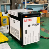 Advanced 3-in-1 Laser Machine for Metal Processing in workshop setting.