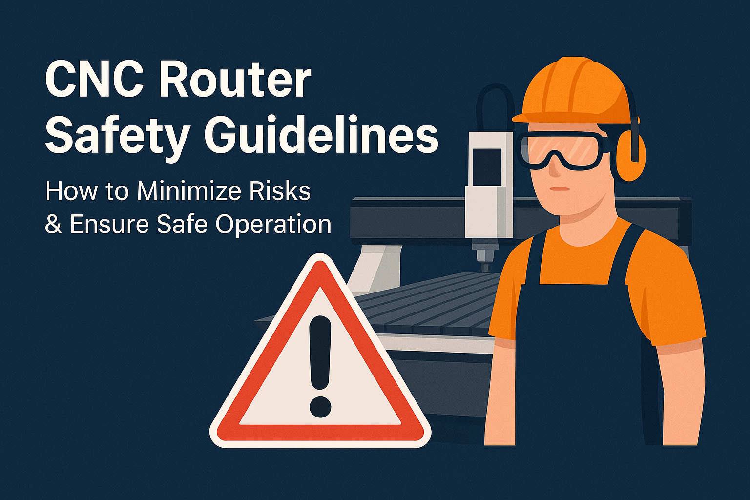 CNC Router Safety Guidelines: How to Minimize Risks & Ensure Safe Operation