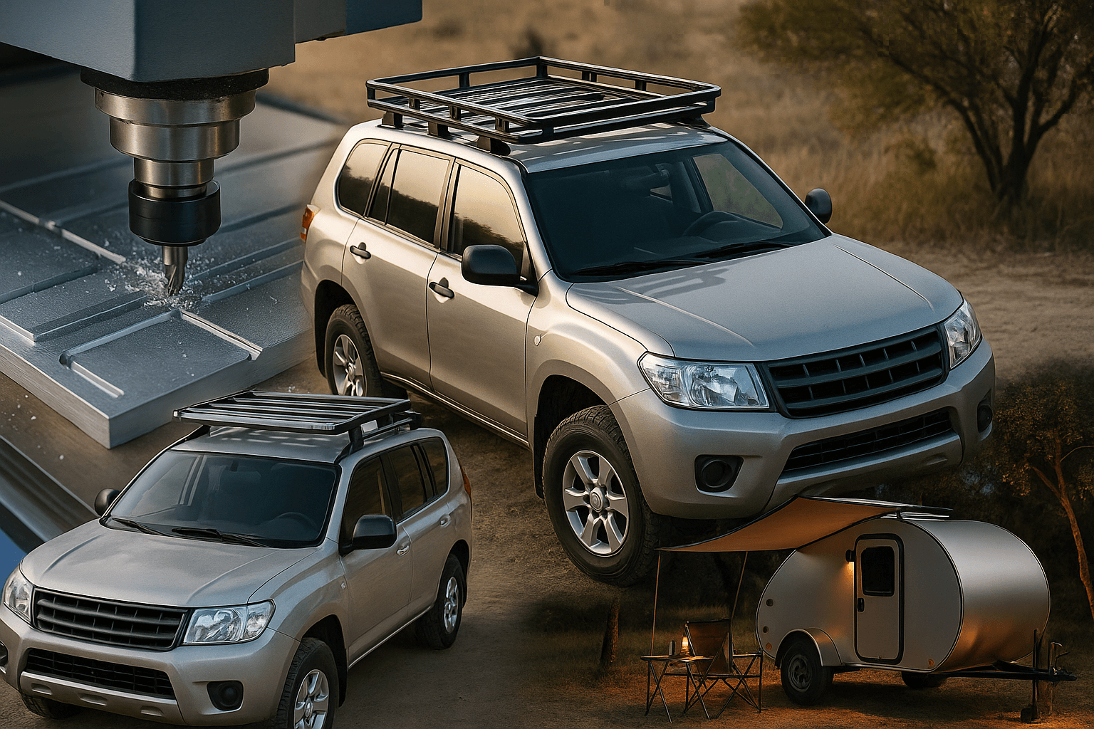 How CNC Machines Help Build Better Trailers and Roof Racks