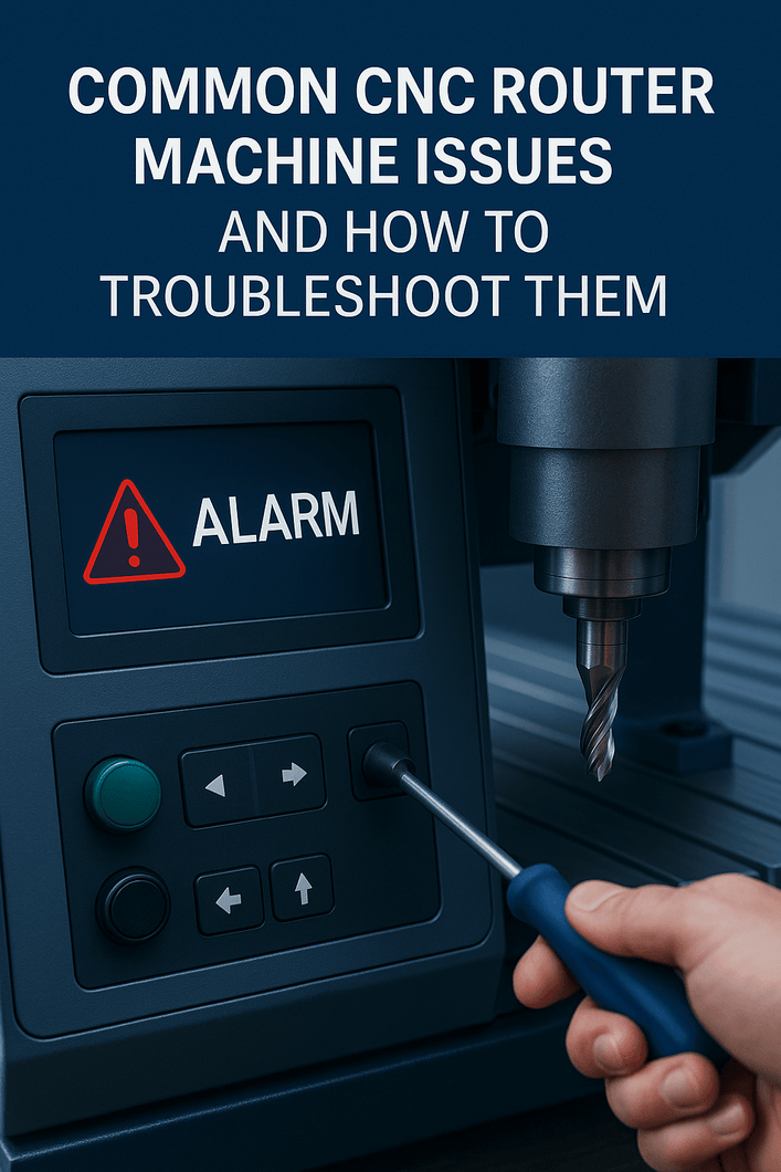 Common CNC Router Machine Issues and How to Troubleshoot Them