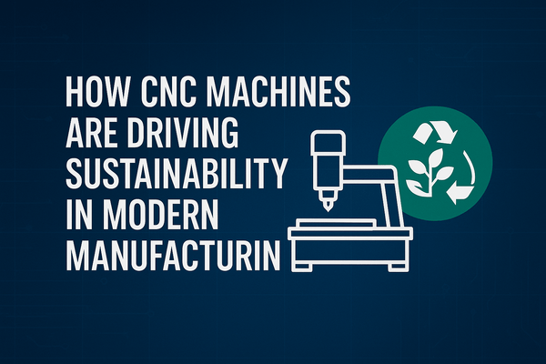 How CNC Machines Are Driving Sustainability in Modern Manufacturing
