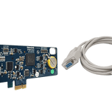 PCI serial card with cable for NC Studio, enhancing connectivity for industrial applications.