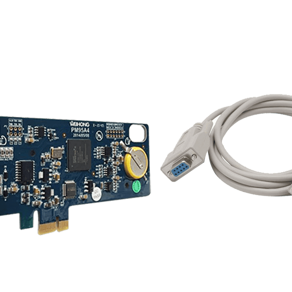 PCI serial card with cable for NC Studio, enhancing connectivity for industrial applications.